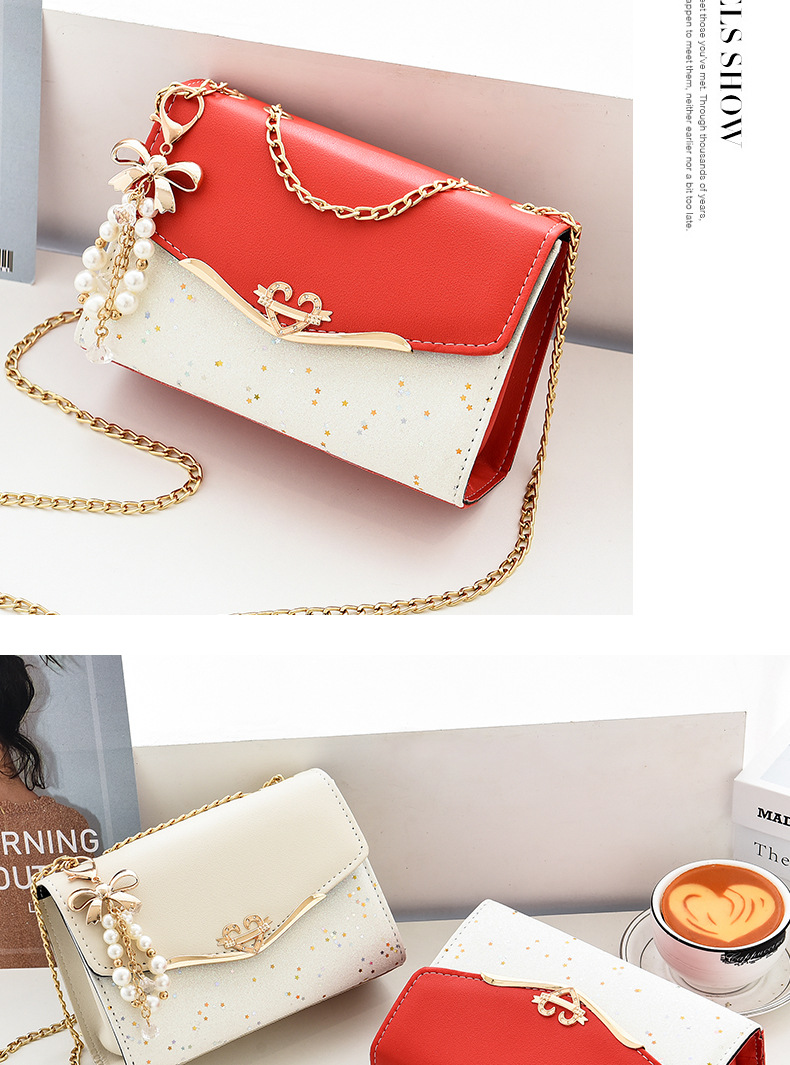 A dropshipping factory direct sales 2022 new women's bag Korean version fashionable and simple small square bag, single shoulder diagonal cross bag Style_1 AS PICTURE Style_1 AS PICTURE
