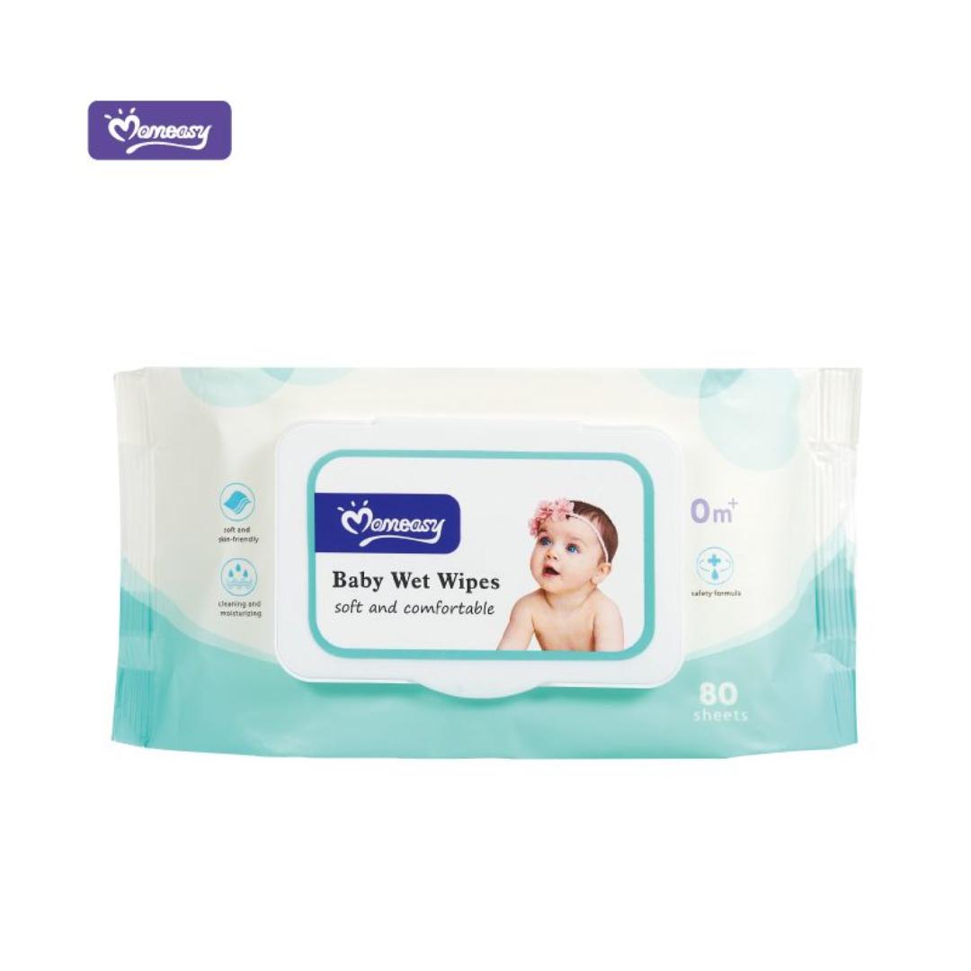 momeasy original Baby Wet Wipes | 0% Alcohol & Fragrance | Soft & Comfortable