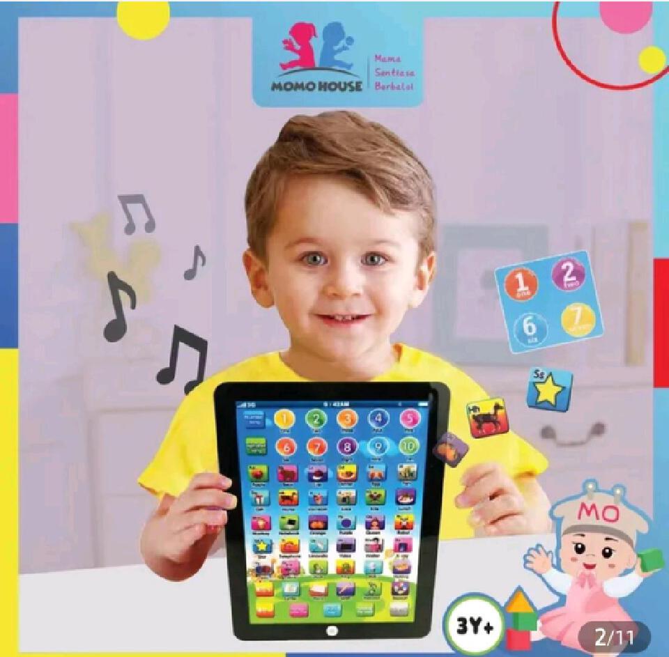 Kids Early Learning Education Touch Screen Mini iPad Tablet Computer Gift Toy For Children Learning Toys Gift For Boys Girls Baby