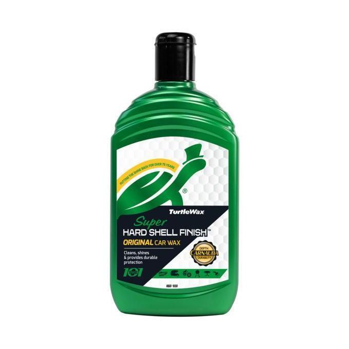 Turtle Wax HARD SHELL SHINE CAR WAX LIQUID 500ml-Legendary Super Hard Shell protection lasts for up to 12 months & will give your car maximum shine.