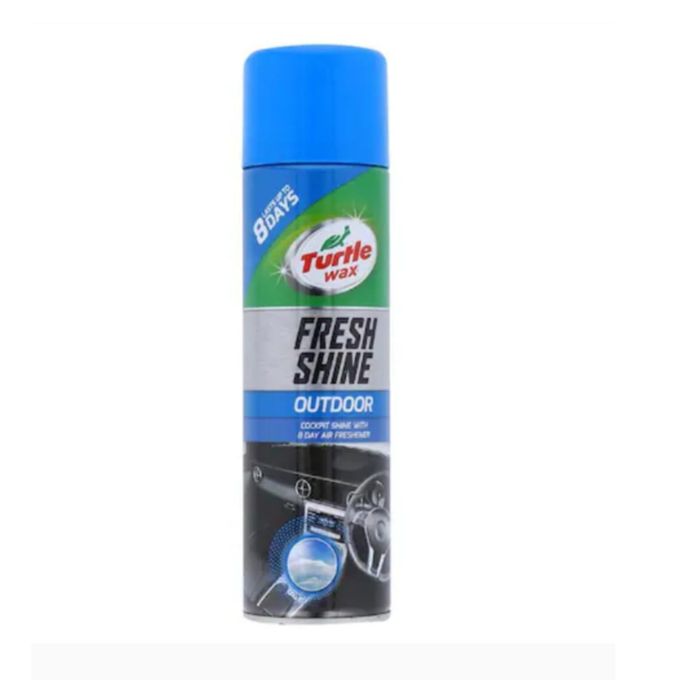Turtle Wax Fresh Shine Out door COCKPIT 8 DAY AIR FRESHENER-The all in one interior plastic protectant with 8 day air freshener.
