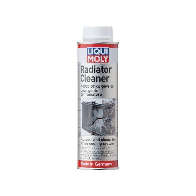 Liqui Moly Radiator Cleaner- removes deposits containing oil and lime, and ensures that the engine runs reliably and at the optimum temperature. Does not contain aggressive acids or alkalis.