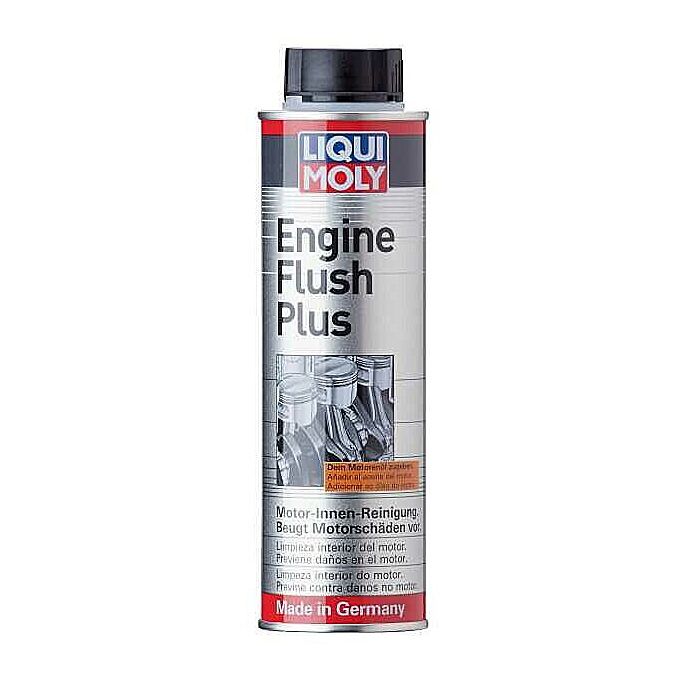 Liqui Moly Liqui Molly Engine Flush Plus-Highly effective cleaning fluid for clearing the engine interior of troublesome deposits. Brings all types of oil-soluble and oil-insoluble residues