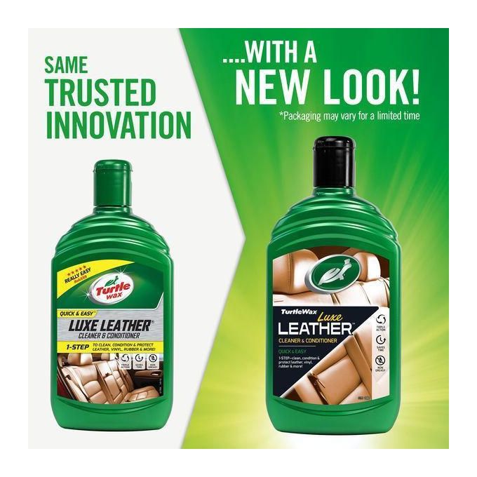 Turtle Wax Luxe Leather Car Seat Restorer, Cleaner & Protector