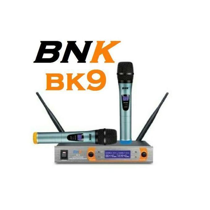 Bnk Bk9 Professional Wireless Microphone- 4 in 1 microphone is the latest generation of its company UHF, PLL-synthesized units. Representing a major breakthrough in both price