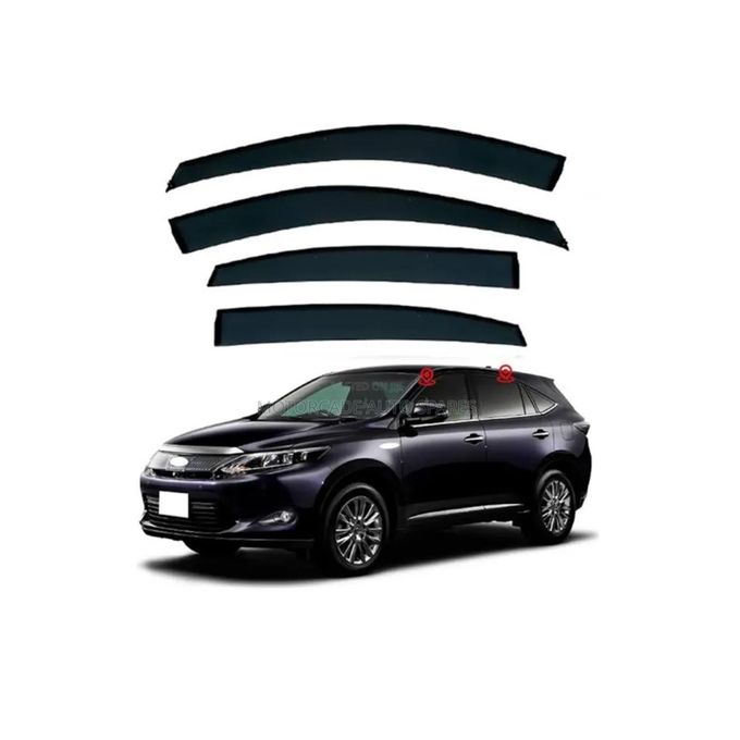 Wind Breakers / Window visors For Toyota Harrier window 2013- 2019