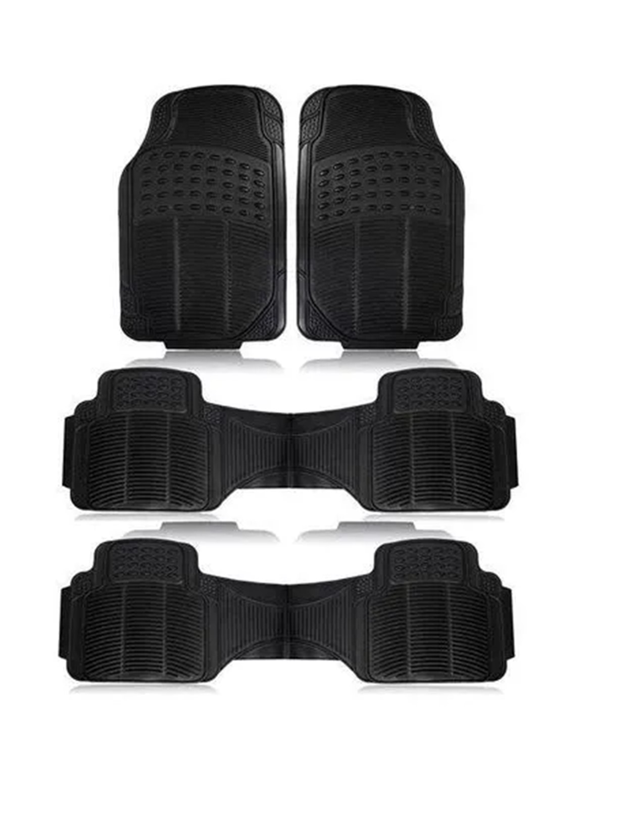 Universal All-Weather Car Chrome Mats  Heavy-duty Branded High-quality Car 7-seater Floor Mats-CLEARANCE OFFER 7 Seater Car Floor Mat Conjoined Car Mat