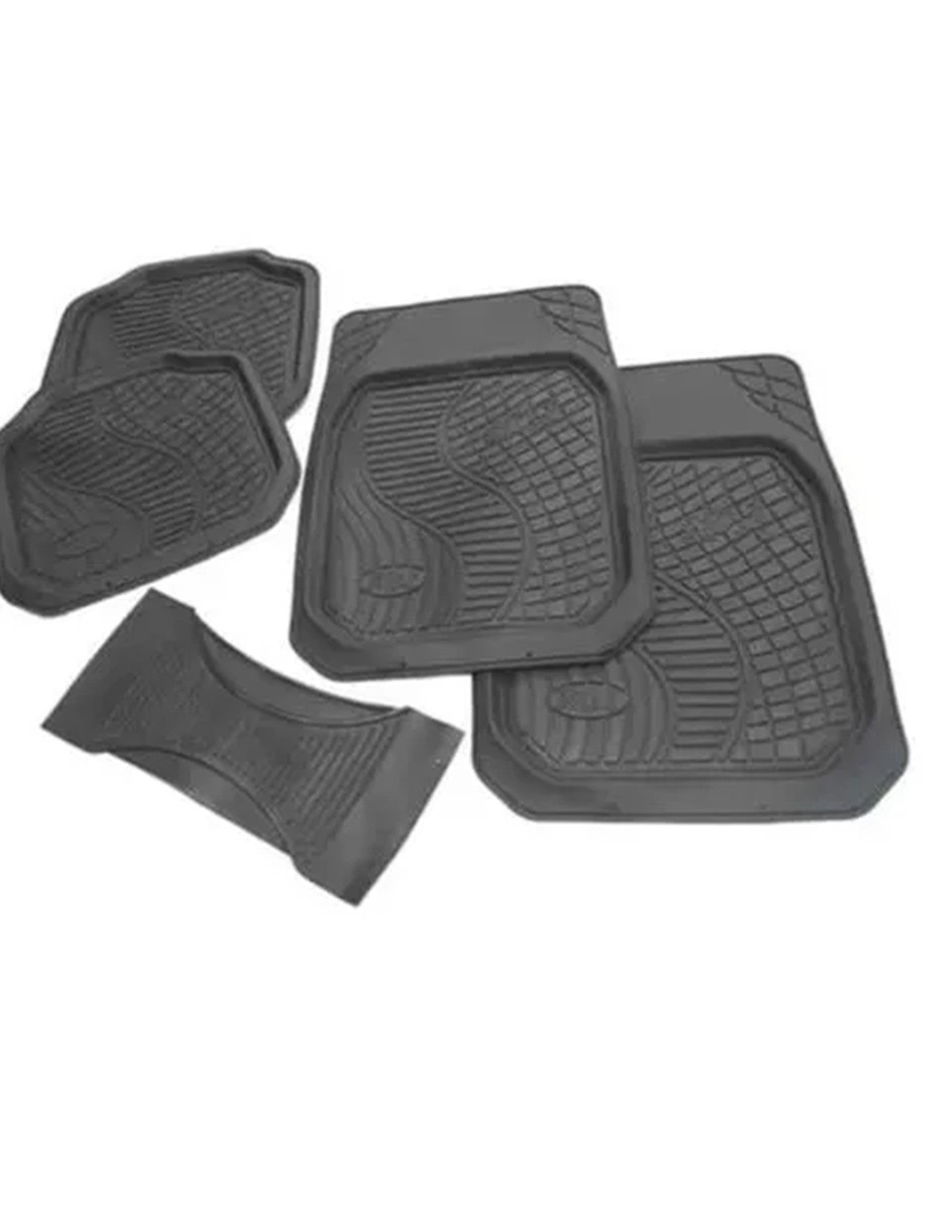 Universal All-Weather Car Chrome Mats  Heavy-duty Branded High-quality Car 5-seater Floor Mats-Anti slip Easy to clean Best quality