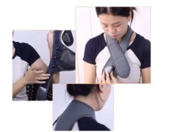 Spinal Heating Massage Instrument-Use the massager for your back, neck and shoulders, as well as your abdomen to improve digestion, and calves to relieve pain from walking long distances or waist