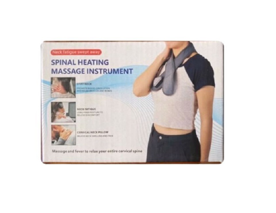Spinal Heating Massage Instrument-Use the massager for your back, neck and shoulders, as well as your abdomen to improve digestion, and calves to relieve pain from walking long distances or waist