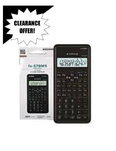 Casio Fx570Ms Scientific Calculator 10 + 2 digits