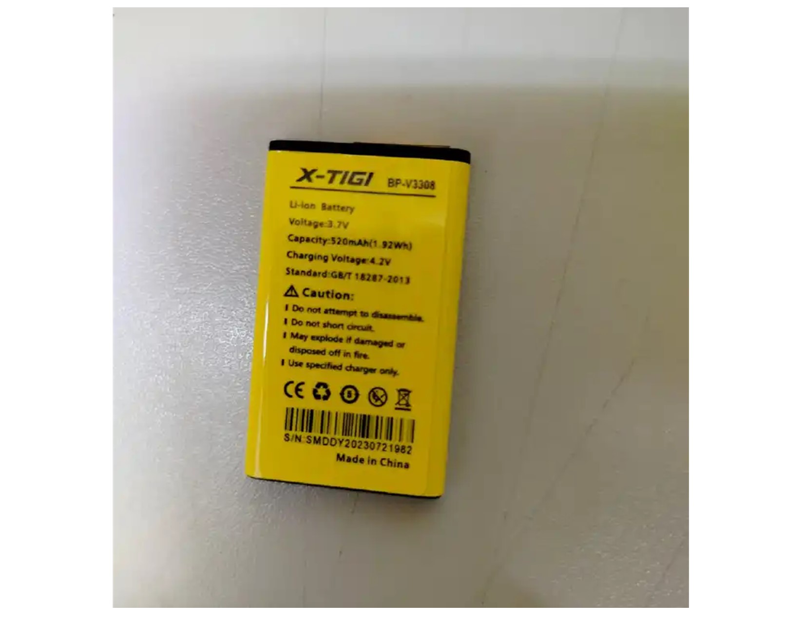 Mobile Phone Battery For xtigi 3308