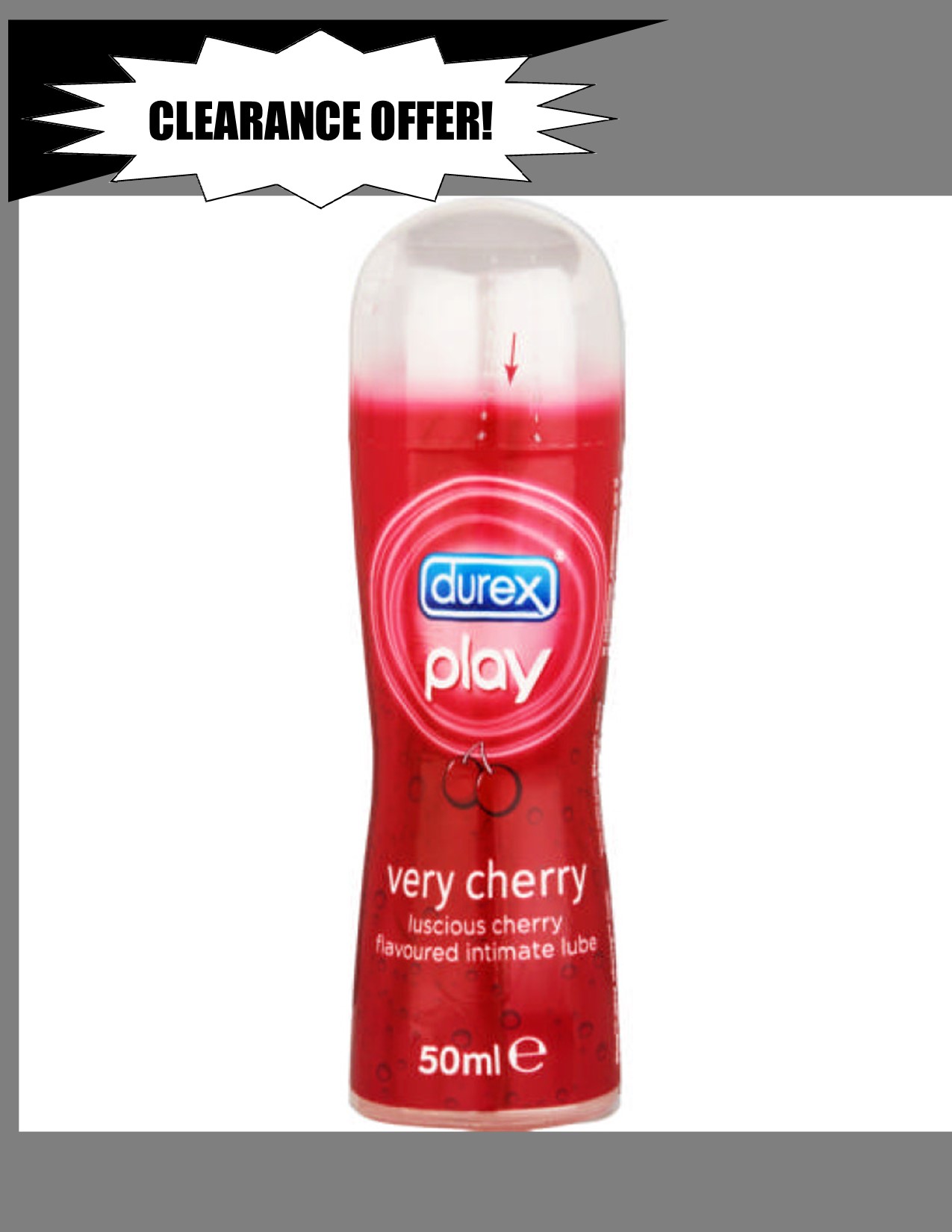 DUREX PLAY (VERY CHERRY) LUBRICATING 50ML -Gives you and your partner a sensual experience, Eases vaginal dryness and intimate discomfort, Helps enhance touch between you and your partner
