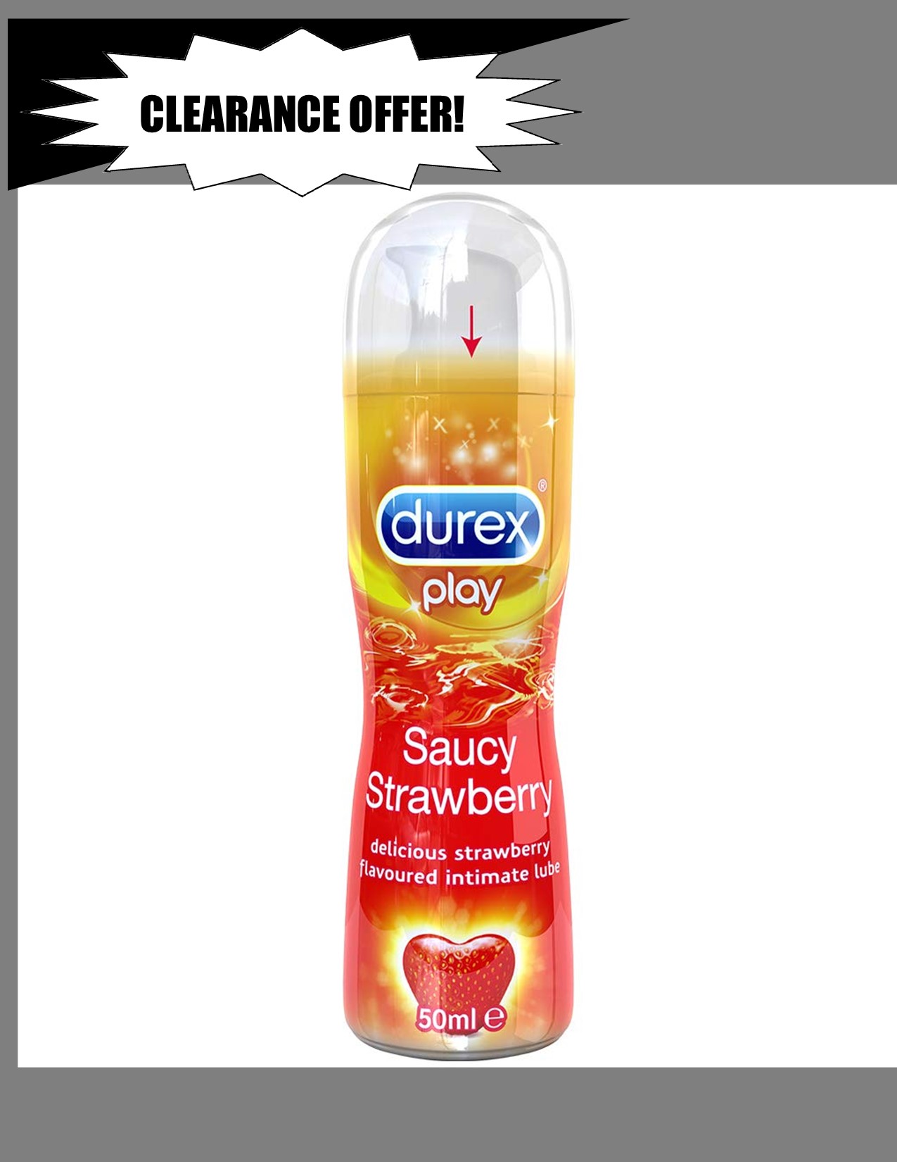 DUREX PLAY (SAUCY STRAWBERRY) LUBRICATING GEL 50ML -Gives you and your partner a sensual experience, Eases vaginal dryness and intimate discomfort, Helps enhance touch between you and your partner