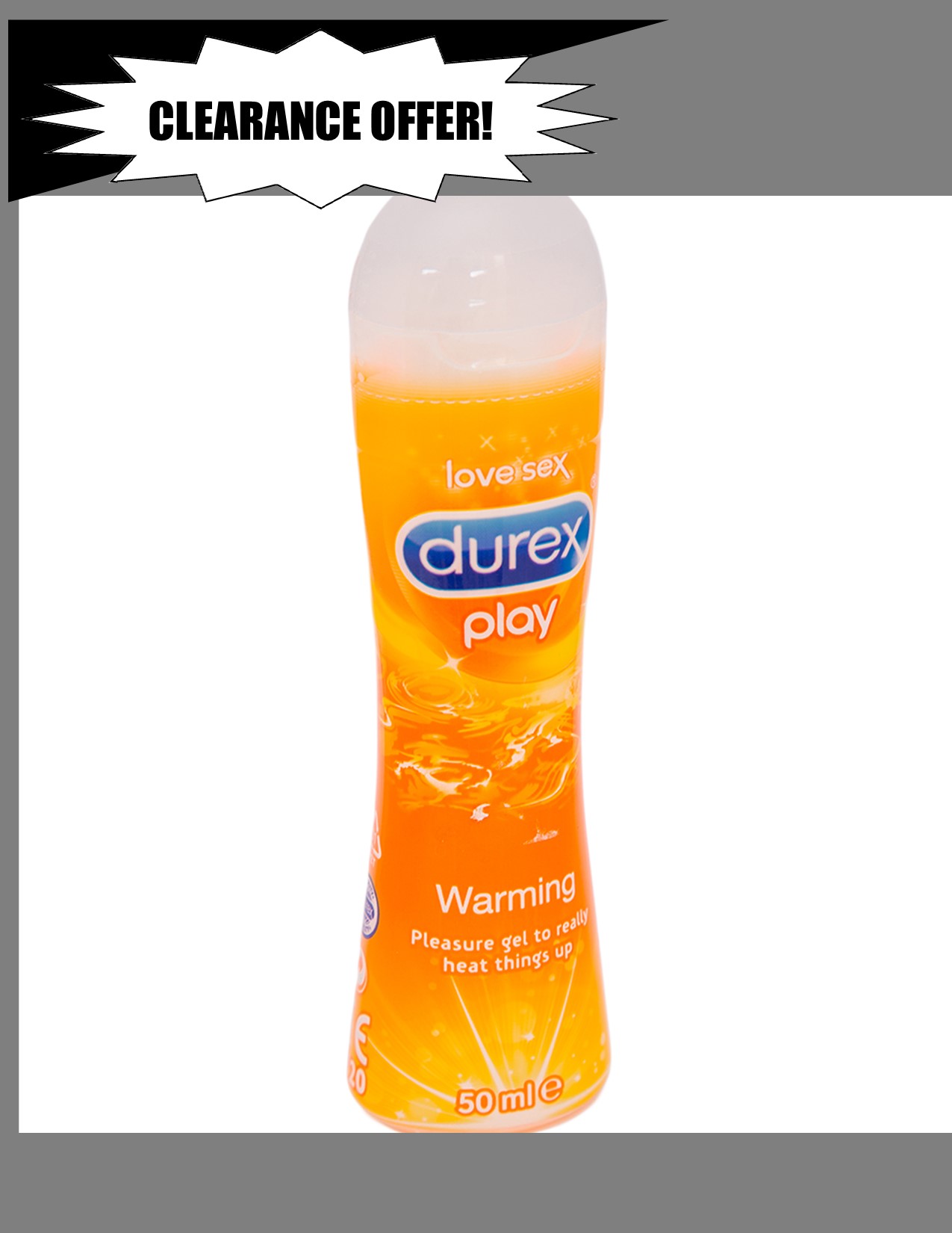 DUREX PLAY (WARMING) LUBRICATING GEL 50ML -Gives you and your partner a sensual experience, Eases vaginal dryness and intimate discomfort, Helps enhance touch between you and your partner