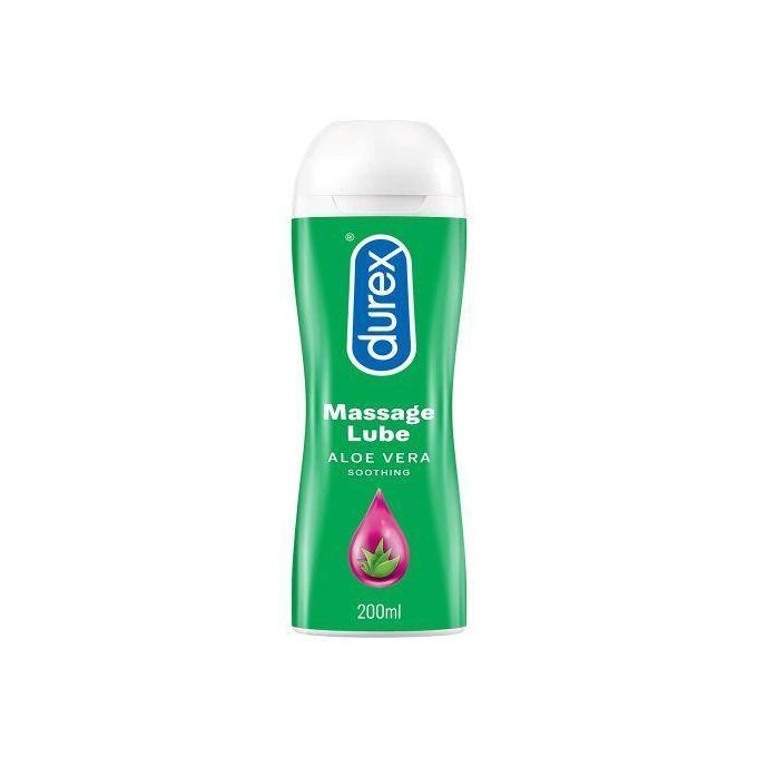 Durex Play Massage 2-in-1 Stimulating Lube-200ML-Gives you and your partner a sensual experience, Eases vaginal dryness and intimate discomfort, Helps enhance touch between you and your partner