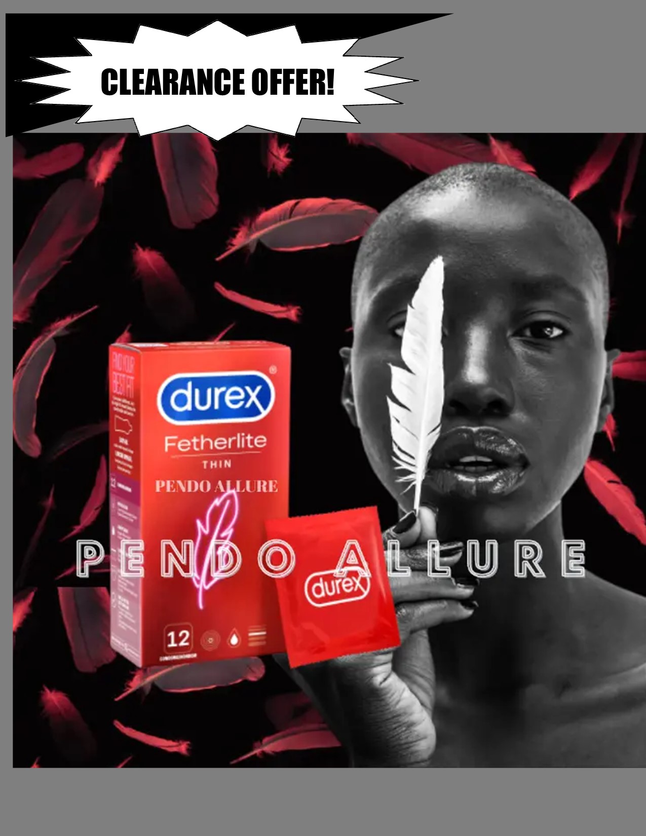 Durex Featherlite Condoms 12pcs-Super thinner condom designed for greater sensitivity-Feel Thin  designed especially to increase sensitivity and boost the connection between lovers.