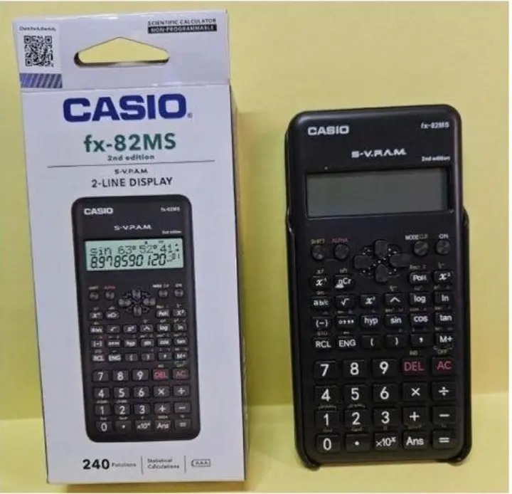 Klbs KNEC FOUR FIGURE MATHEMATICAL TABLE SEVENTH (7TH) EDITION + fx82ms Calculator + FREE Oxford clear set
