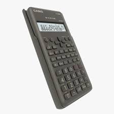 2pc [calculator + set] FX-82MS Scientific Calculator 2nd Edition with three key added advantage Approved by KICD for JSS + mathematical set