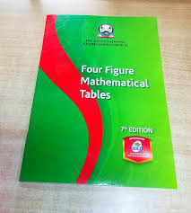 Klbs KNEC FOUR FIGURE MATHEMATICAL TABLE SEVENTH (7TH) EDITION