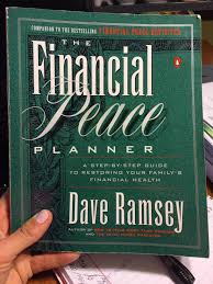 The Financial Peace Planner" Book By Dave Ramsey - comprehensive guide to achieving financial security. It provides practical advice and step-by-step plans to help you budget, save, and invest wisely.
