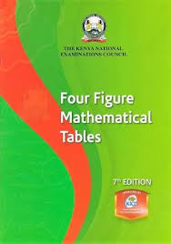 Klbs KNEC FOUR FIGURE MATHEMATICAL TABLE SEVENTH (7TH) EDITION