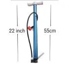 Air Pump Inflator Bicycle Pump/Ball Pump + 1 FREE Inflation Needle Hand Pressure Pump.Aluminum frame construction, lightweight and durable. Portable size, convenient for carrying and can fit in a back