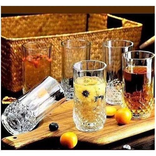 Sundabest Set Of  Elegant Whiskey/Juice Glasses - 6 Pieces