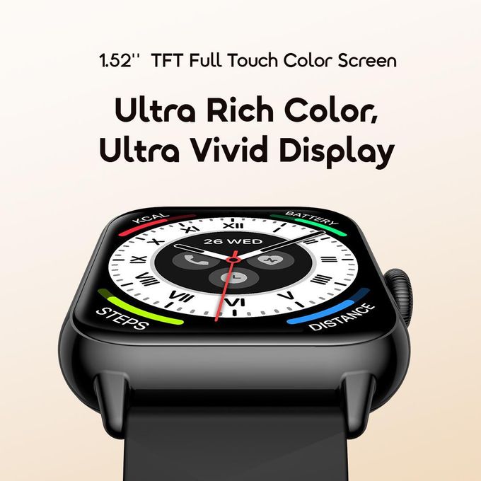 Oraimo Watch 6 Nano Sleek Design, Textured Elegance Smart Watch
