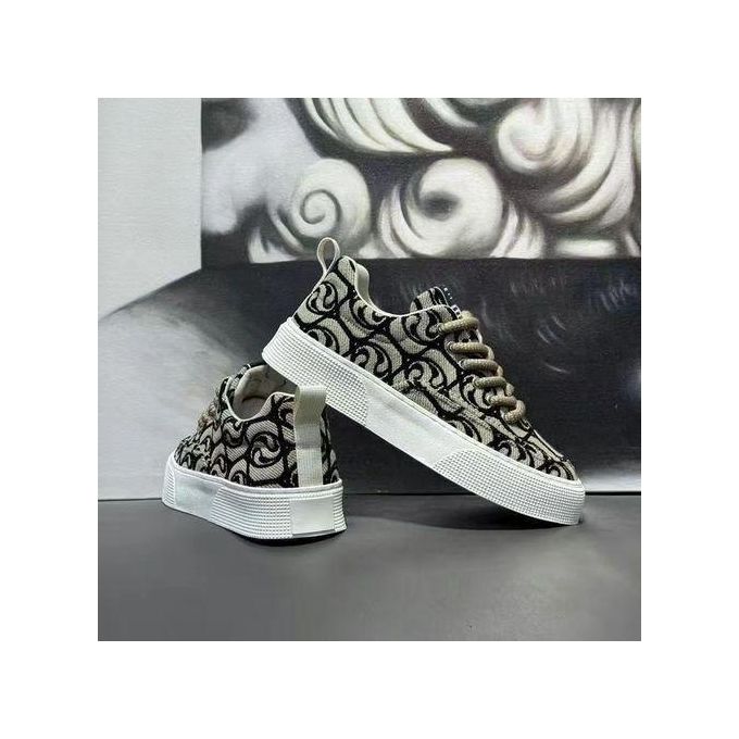 Bekia BEKIA Embroidery Pattern Men's Casual Shoes Sneakers Anti-slip Breathable Sports Shoes