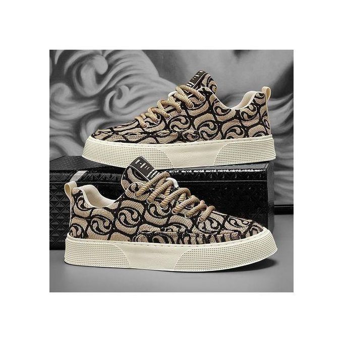 Bekia BEKIA Embroidery Pattern Men's Casual Shoes Sneakers Anti-slip Breathable Sports Shoes