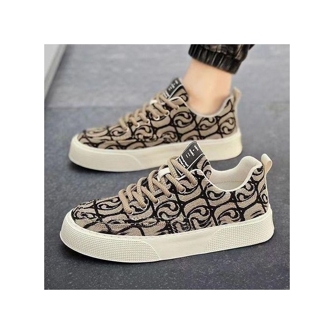 Bekia BEKIA Embroidery Pattern Men's Casual Shoes Sneakers Anti-slip Breathable Sports Shoes