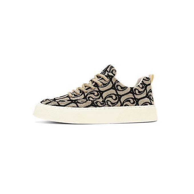 Bekia BEKIA Embroidery Pattern Men's Casual Shoes Sneakers Anti-slip Breathable Sports Shoes