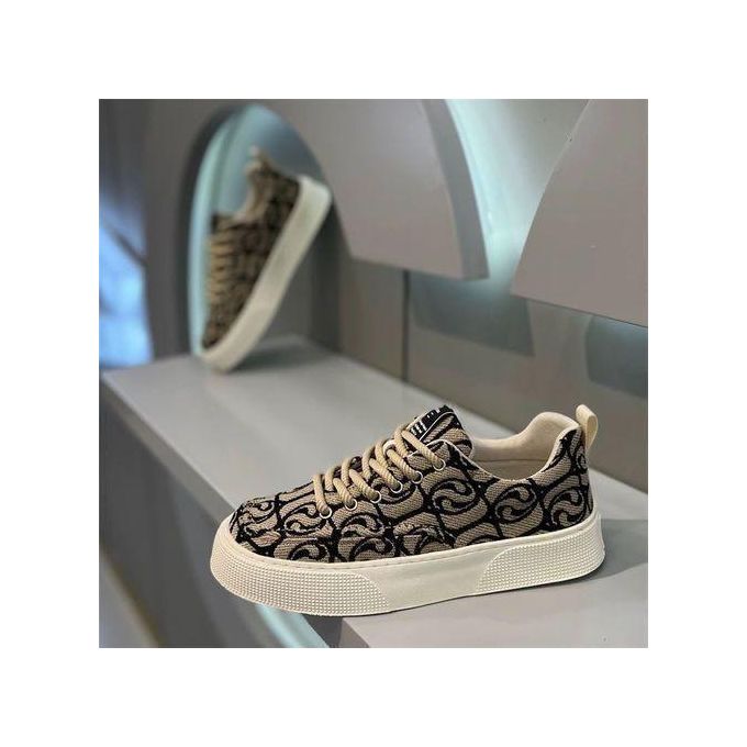 Bekia BEKIA Embroidery Pattern Men's Casual Shoes Sneakers Anti-slip Breathable Sports Shoes