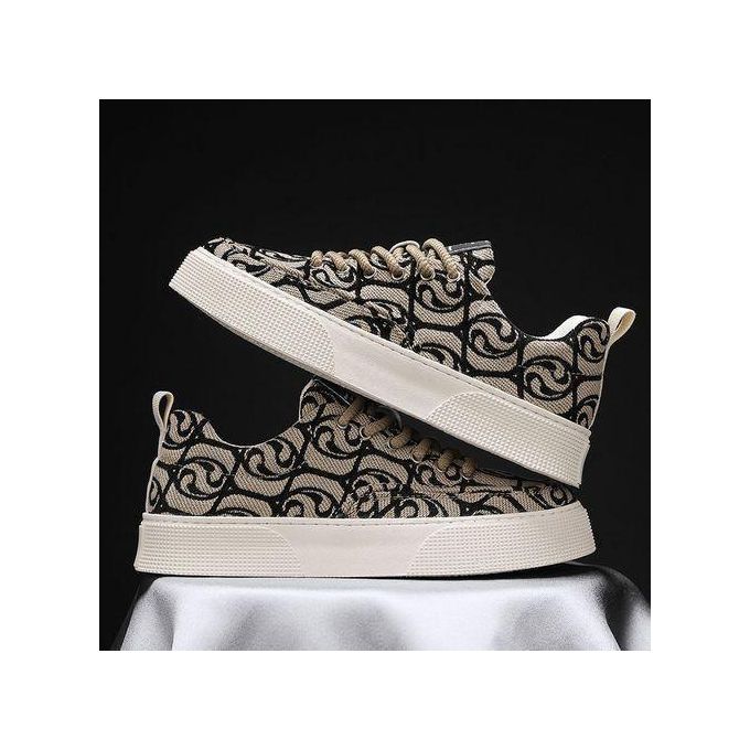 Bekia BEKIA Embroidery Pattern Men's Casual Shoes Sneakers Anti-slip Breathable Sports Shoes
