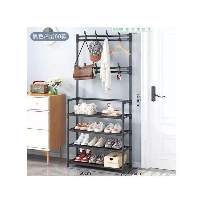 Hat & Shoe Rack( For Bag, Cap, Multipurpose Use )--4 Layer