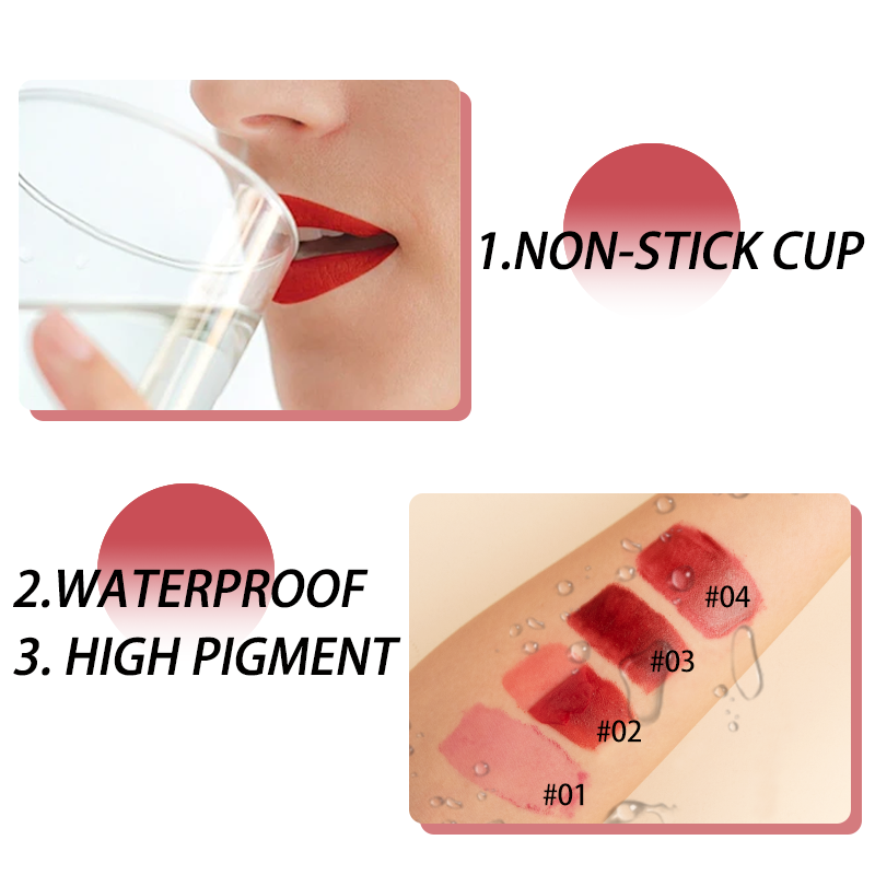 QICIY Magic Peel-off Lip Gloss Tattoo Tint - 24H Long-lasting Waterproof Matte Liquid Lipstick, Smudge-proof Lip Stain for Natural Daily Makeup