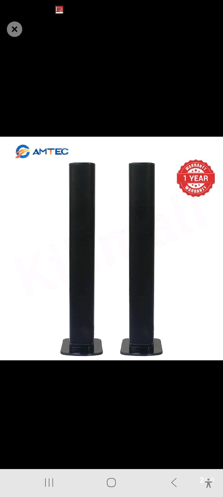 Amtec AM-02 2.1CH HOME THEATER SUBWOFFER SPEAKER SYSTEM. GET YOURS TODAY AT YOUR DOORSTEP