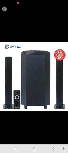 Amtec AM-02 2.1CH HOME THEATER SUBWOFFER SPEAKER SYSTEM. GET YOURS TODAY AT YOUR DOORSTEP