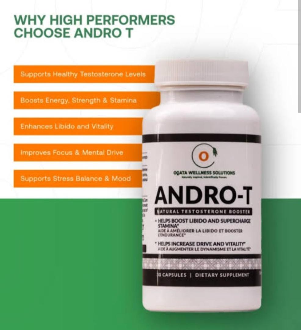 Oqata Andro T Capsules – Men's Vitality, Energy & Stamina Support Supplement