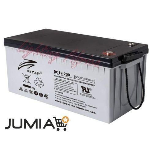 Heavy Duty Sealed Solar Deep cycle Battery From USA Maintenance Free Battery 200ah/20hrs
