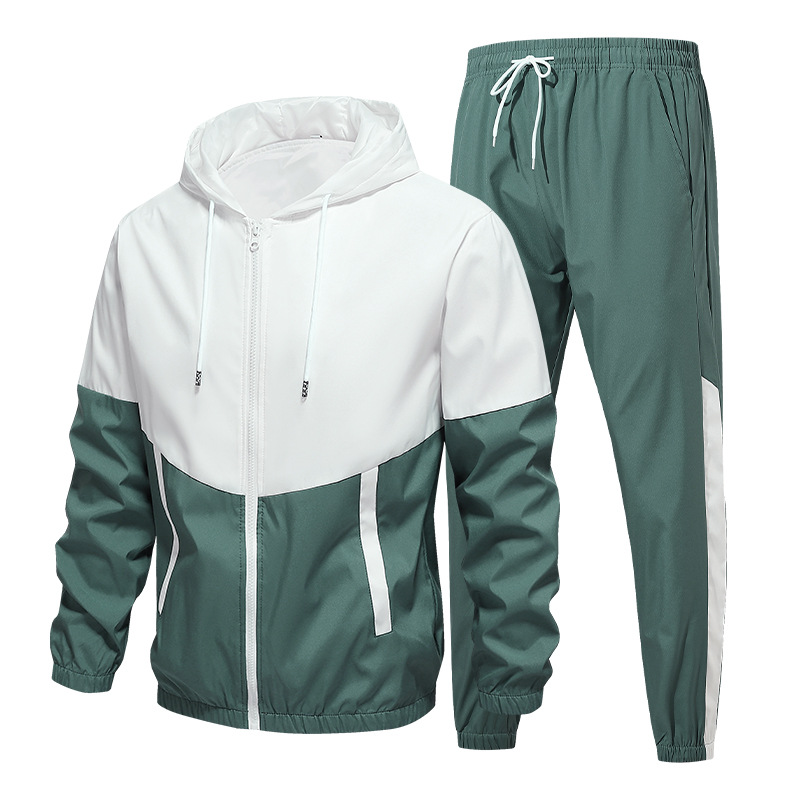 Men's casual suit autumn men's jacket suit sports youth trend handsome fashion brand men's wear.