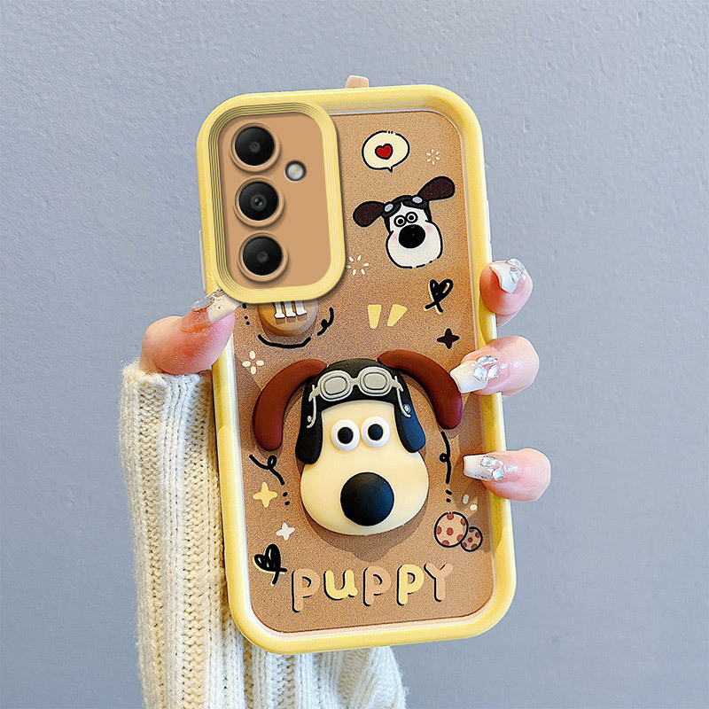 Samsung case :Cute 3D Cartoon Phone Case for SamsungA55/A54/A53/A51/A36/A35/ A16/A05 ,Soft TPU Shockproof Cover with Lanyard