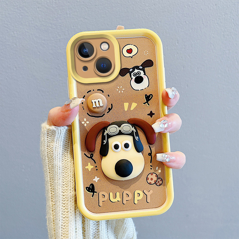3D Kuromi Cartoon Phone Case for iPhone6/iPhone7/iPhone11/iPhone 16/15/14/13 Pro Max, Cute Shockproof Protective Cover with Hand Strap
