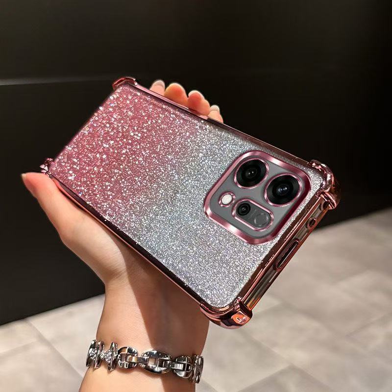 Infinix case:Hot 70/Hot60/Hot60i/ Note60/spark50,magnetic kickstand cover, Glitter Plating Phone Case For Spark 40, Full Cover Shockproof Bumper Case With 4 Corner Prot phone cover pop10/9/8
