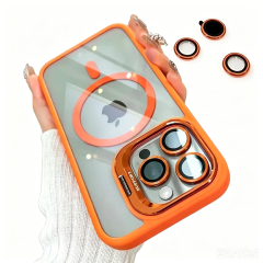 iPhone cover/case :Magnetic Clear Phone Case with Camera Bracket for iPhone 17 Pro Max/16 Pro Max/17/16, Shockproof Acrylic Cover for iphone 15/iphone 14/iphone 13/12/11