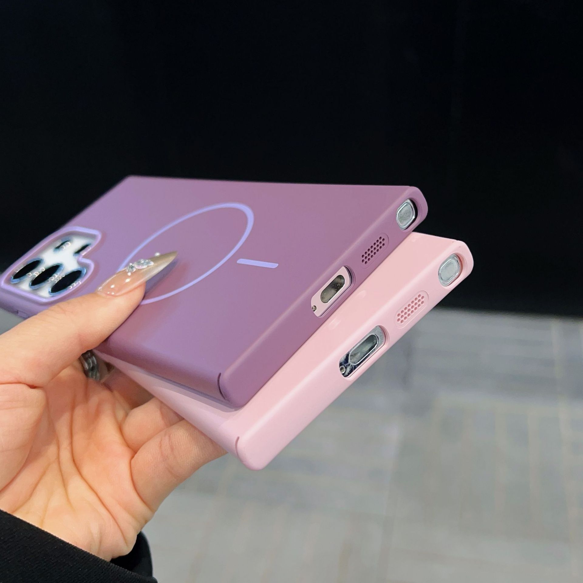 Samsung cover/Case S26/S25/S24/S23/S22/S21 Magnetic Matte Phone Case for Samsung S25 Ultra/S24 Plus/S23/ Shockproof Hard PC Cover