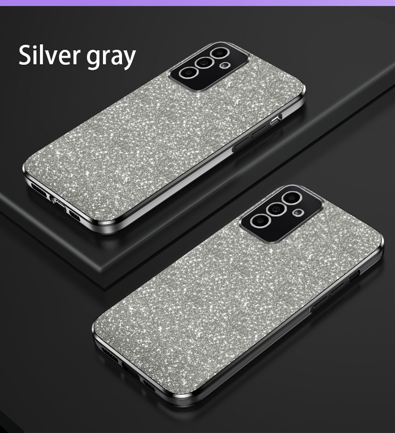 Samsung cover/case S26/S25/S24/S23/S22/S21 Gradient Glitter Electroplated Phone Case for Samsung A56/A55/A54/A36/A35/A17/A07/A06/A05, Shockproof Protective Cover