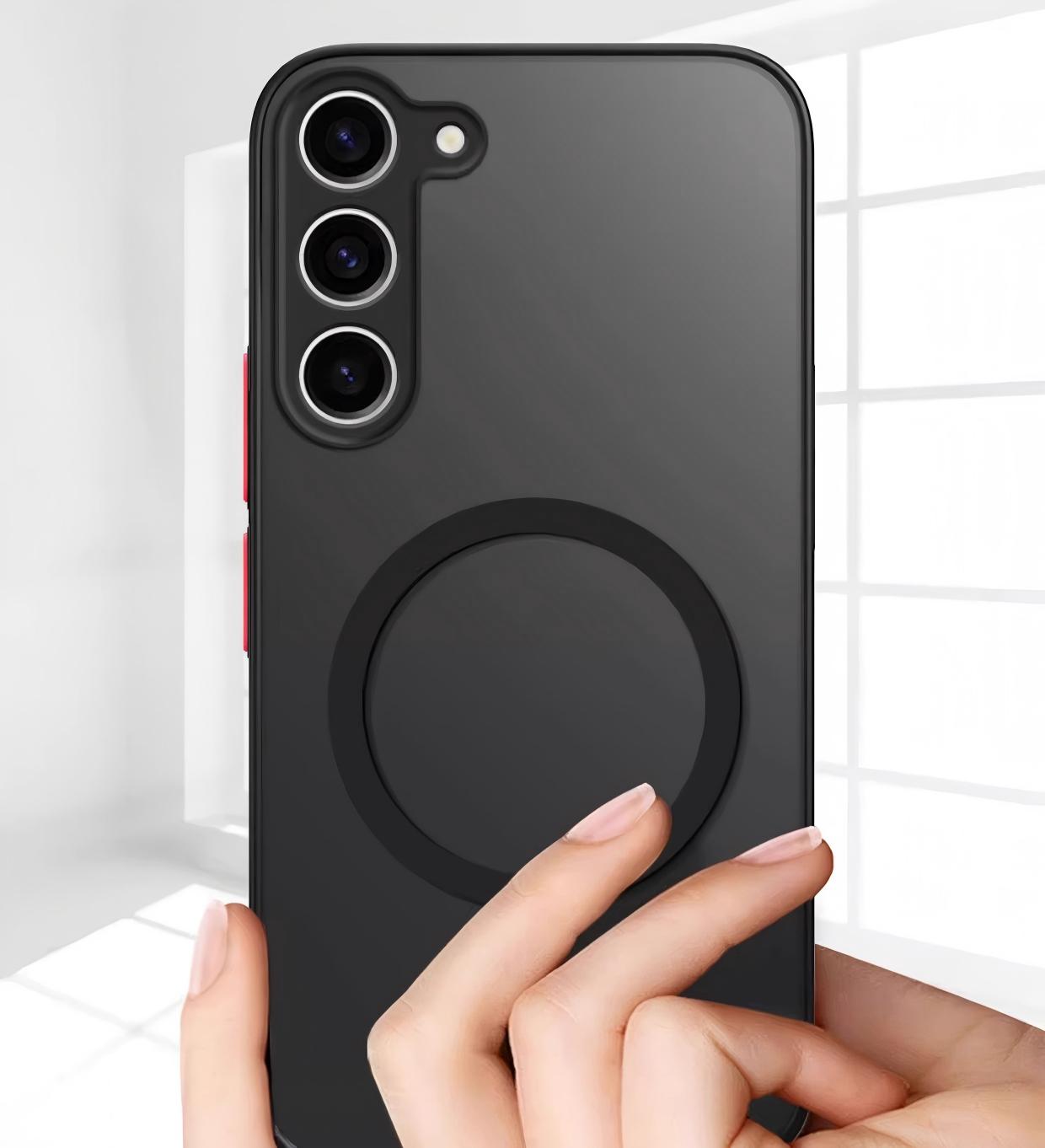 Samsung case：Latest Matte Skin-Feel Magnetic Phone Case for Samsung S26/S25/S24/S21/A57/A56/A35/A16/A17, Shockproof Anti-Fingerprint Cover