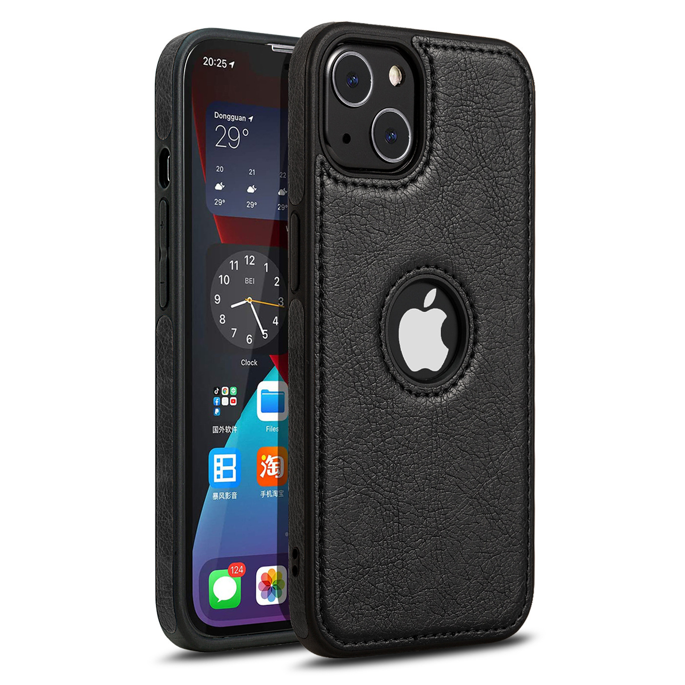 iPhone cover/case :Business Leather Texture Phone Case for iPhone 17 Pro Max/16, Shockproof Anti-Scratch Cover for iphone 15/iphone 14/iphone 13/12/11